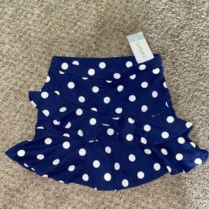 Carter’s Blue polka dot ruffle skirt